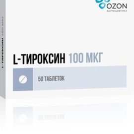 L-Тироксин таб 100мкг N50